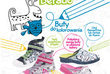 Nowość Befado - buty do kolorowania
